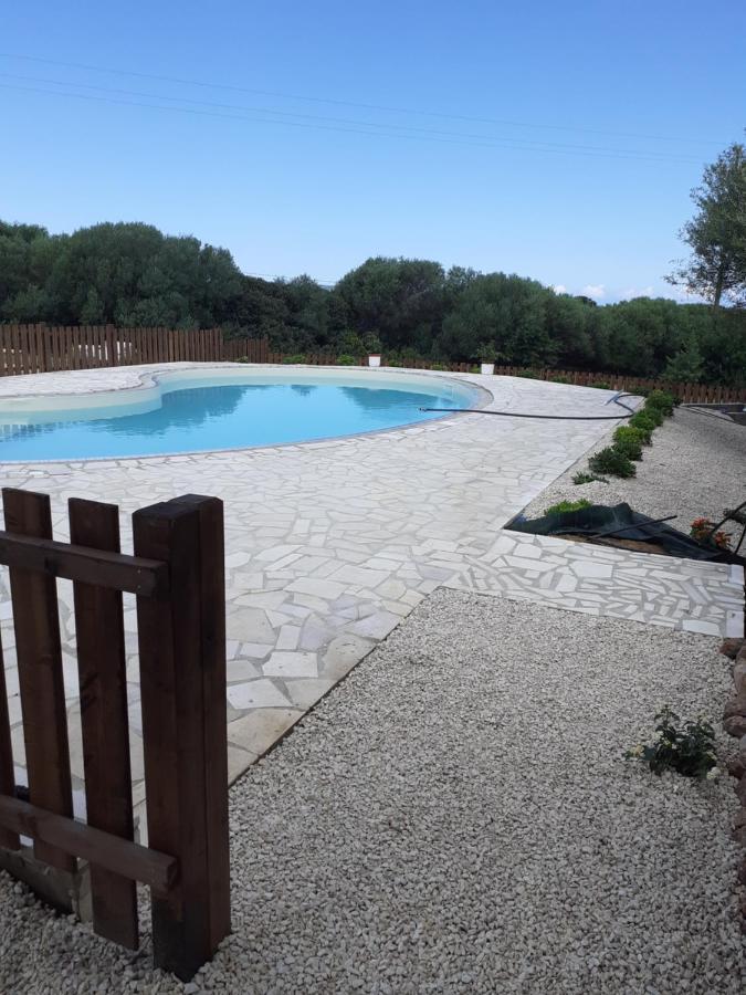 Gli Olivastri Con Piscina,Solarium, Vista Mare ,Sole -Mare E Tanta Natura ,Climatizzatore,Wifi 아글리엔투 외부 사진