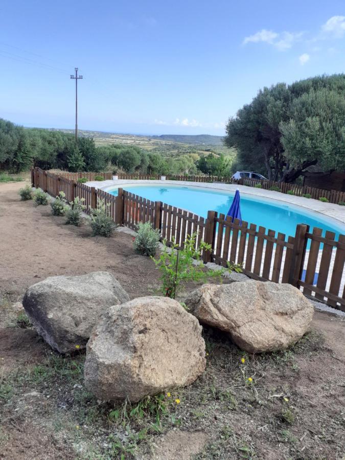 Gli Olivastri Con Piscina,Solarium, Vista Mare ,Sole -Mare E Tanta Natura ,Climatizzatore,Wifi 아글리엔투 외부 사진