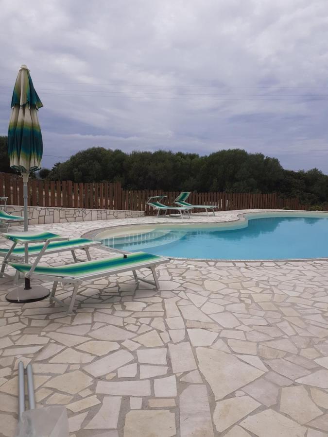 Gli Olivastri Con Piscina,Solarium, Vista Mare ,Sole -Mare E Tanta Natura ,Climatizzatore,Wifi 아글리엔투 외부 사진