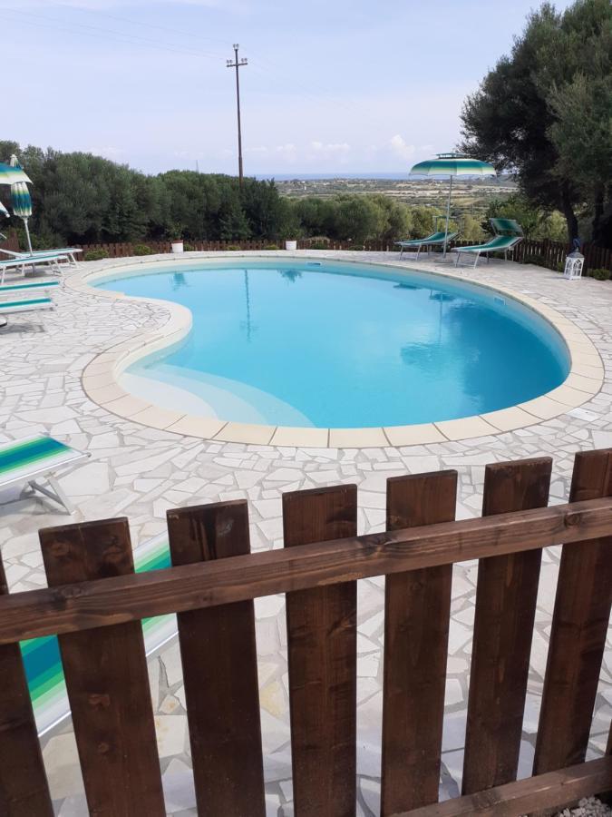 Gli Olivastri Con Piscina,Solarium, Vista Mare ,Sole -Mare E Tanta Natura ,Climatizzatore,Wifi 아글리엔투 외부 사진